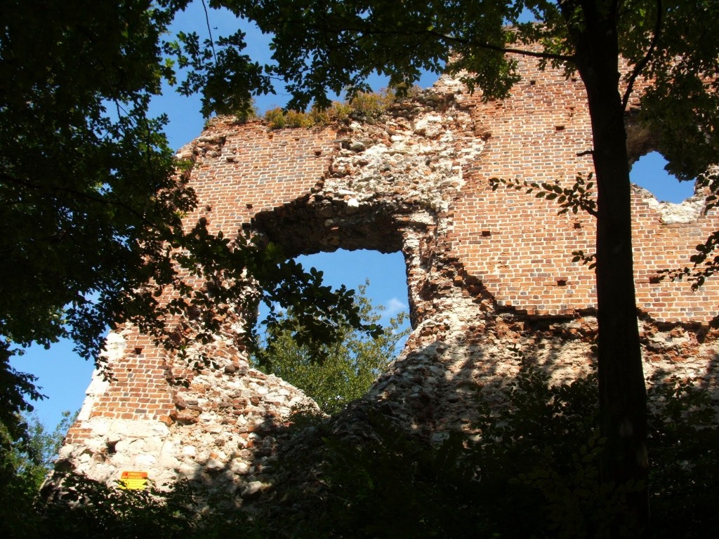 Ruiny zamku w Bochotnicy fot. K. Siek